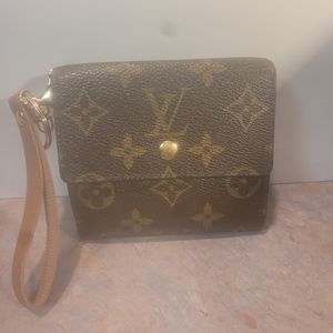 Authentic Louis Vuitton Monogram Elise wallet (unbranded strap & insert included